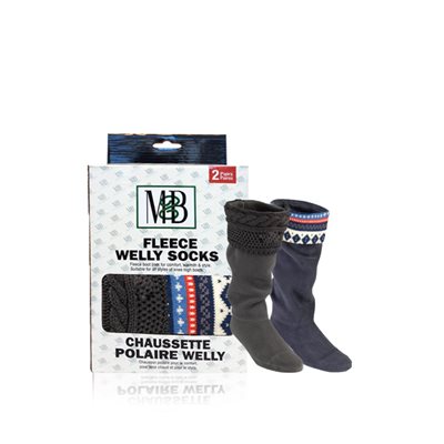 womens fleece welly socks