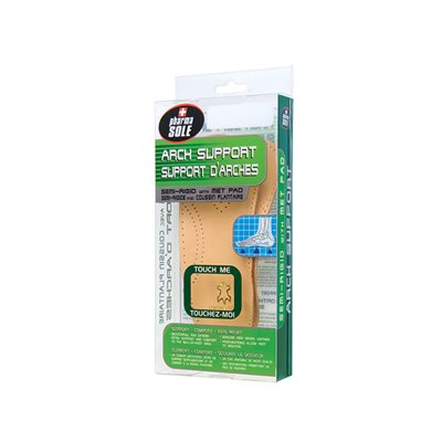 firm arch support